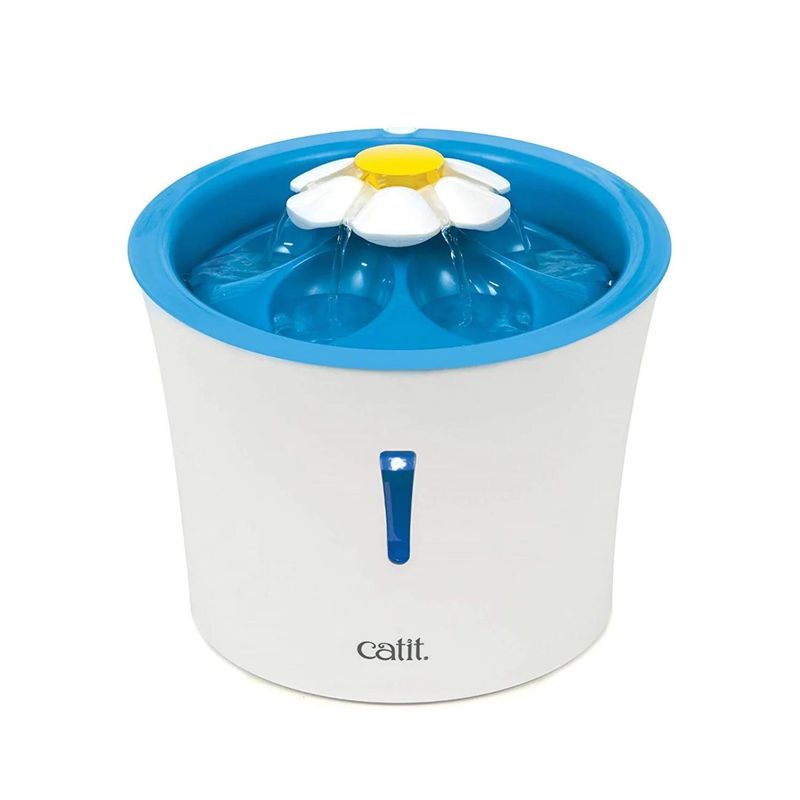 GENERICO - Fuente de agua para Gatos Catit Flower Countain Led - 3L
