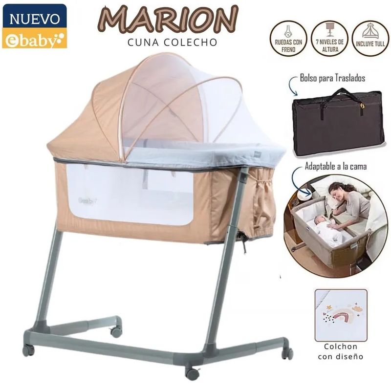 EBABY - Cuna colecho Marion 753-1 Beige