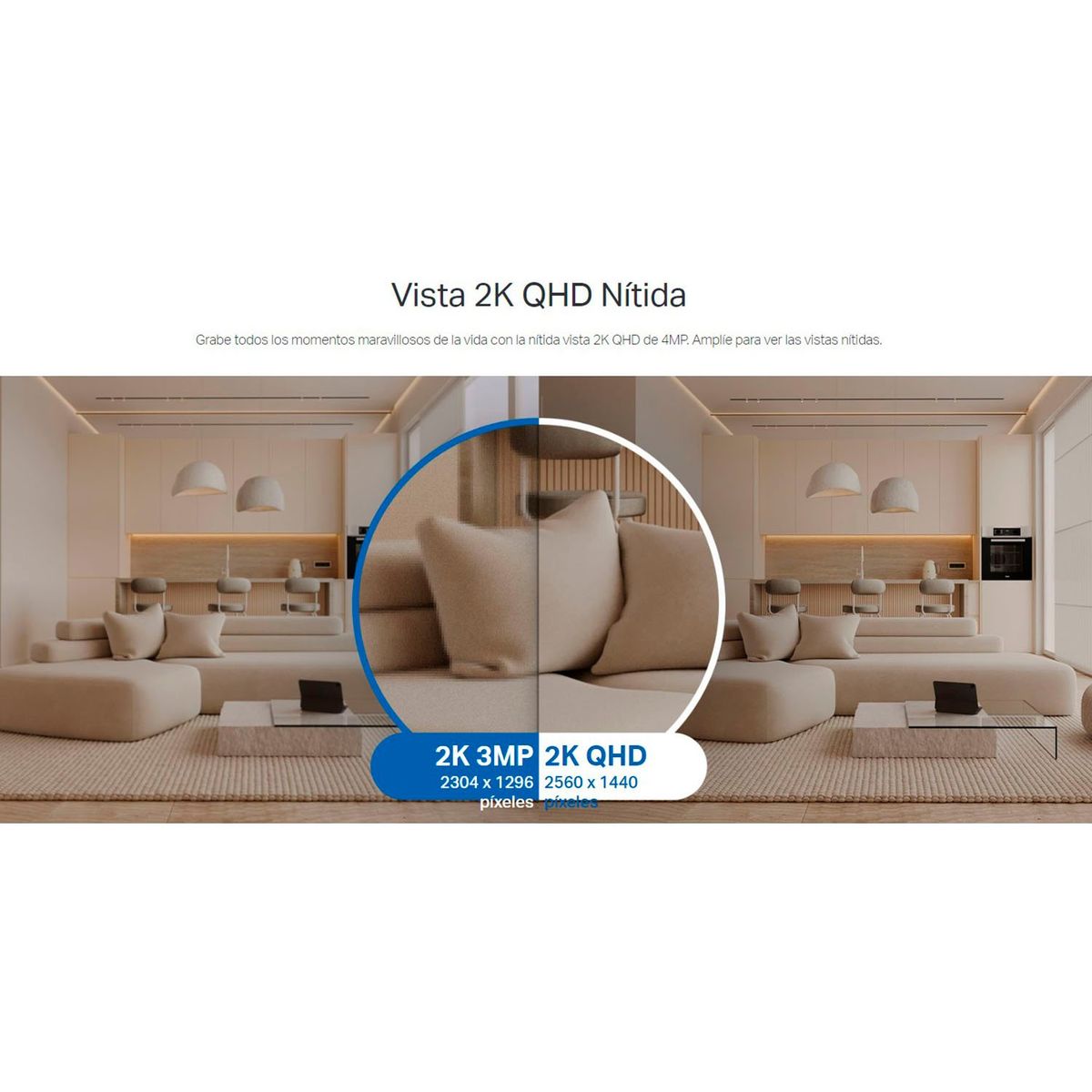 TP LINK - Cámara de Seguridad Wi-Fi Tapo C220 Giratoria 360° 2K 4MP