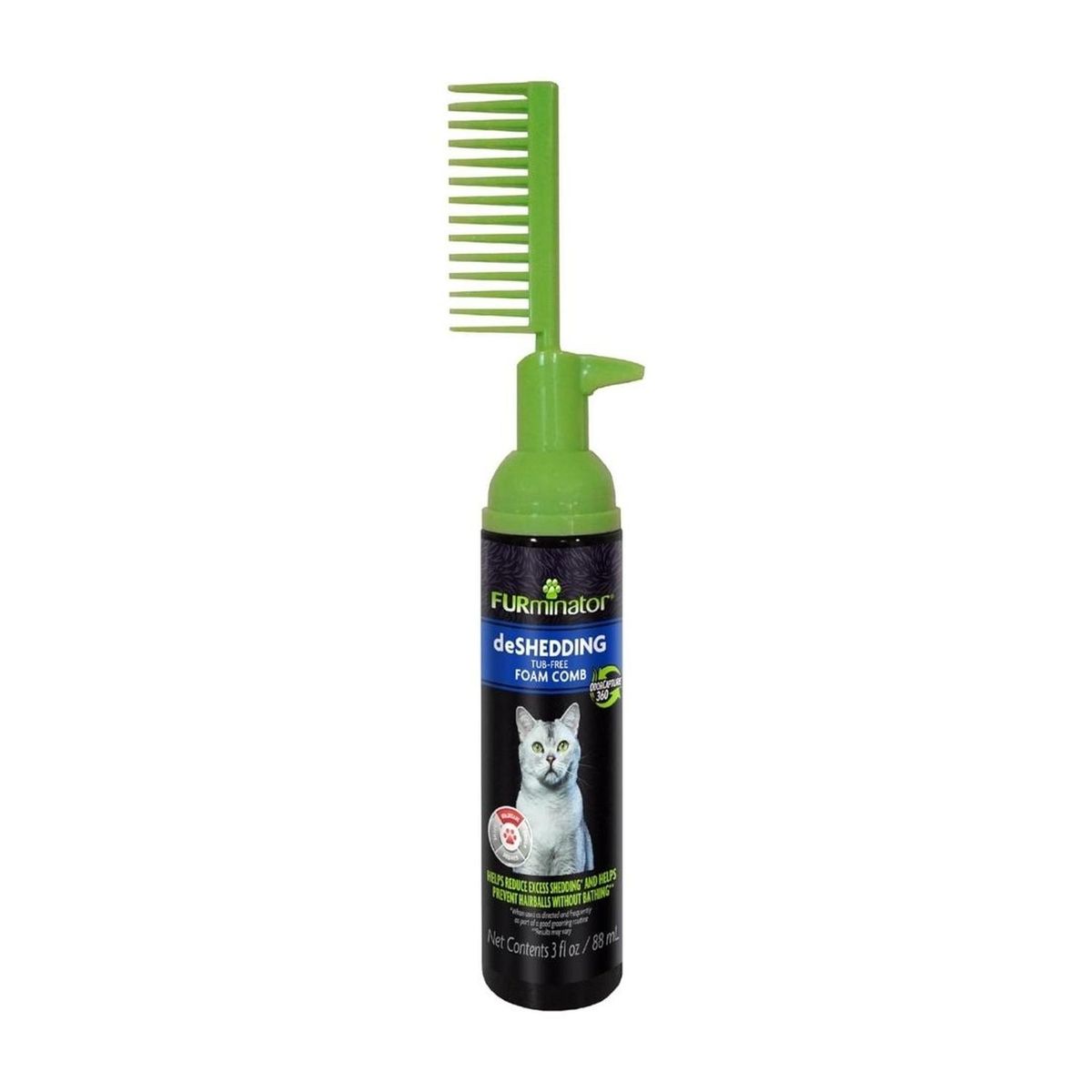 GENERICO - Champu en espuma sin Enjuague Furminator para Gato - 88 ml