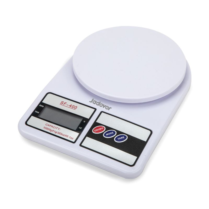GENERICO - Balanza digital para cocina capacidad 10Kg Jadever