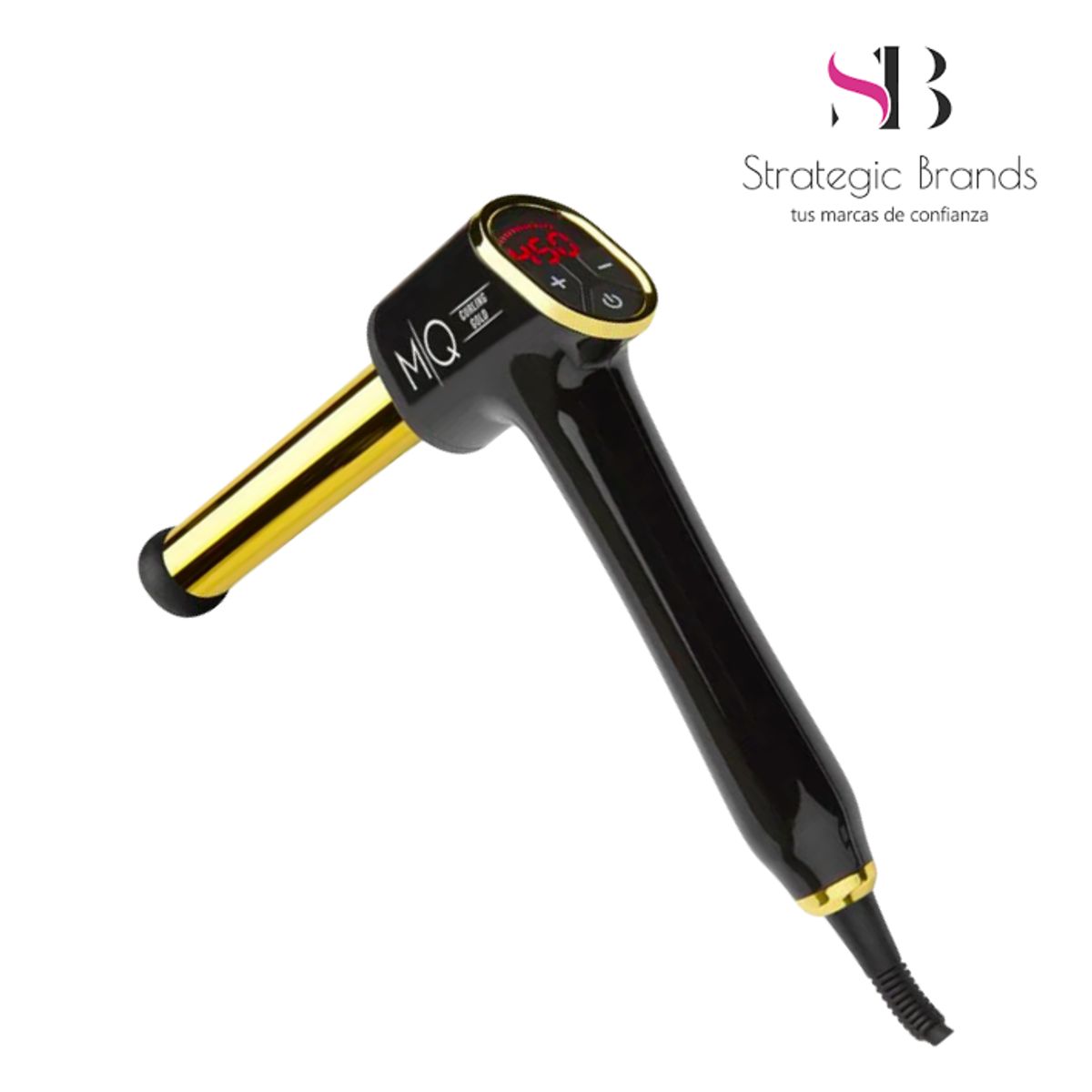 MQ - RIZADOR PROFESIONAL CURLING GOLD 25 MM
