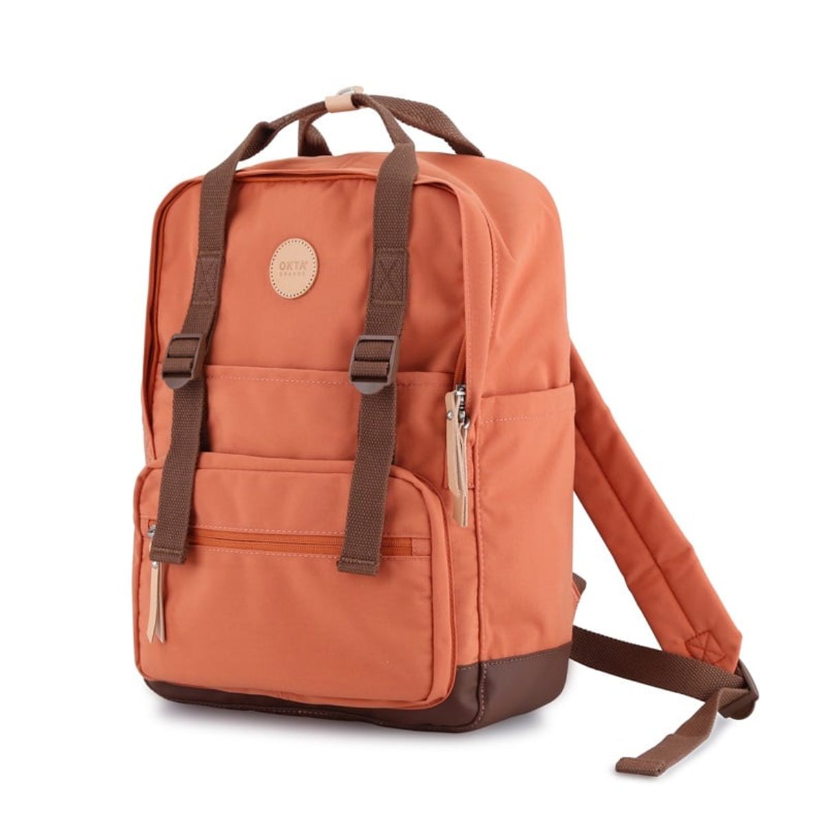 HIMAWARI - Himawari - Mochila escolar o de viaje porta Laptop - Naranja