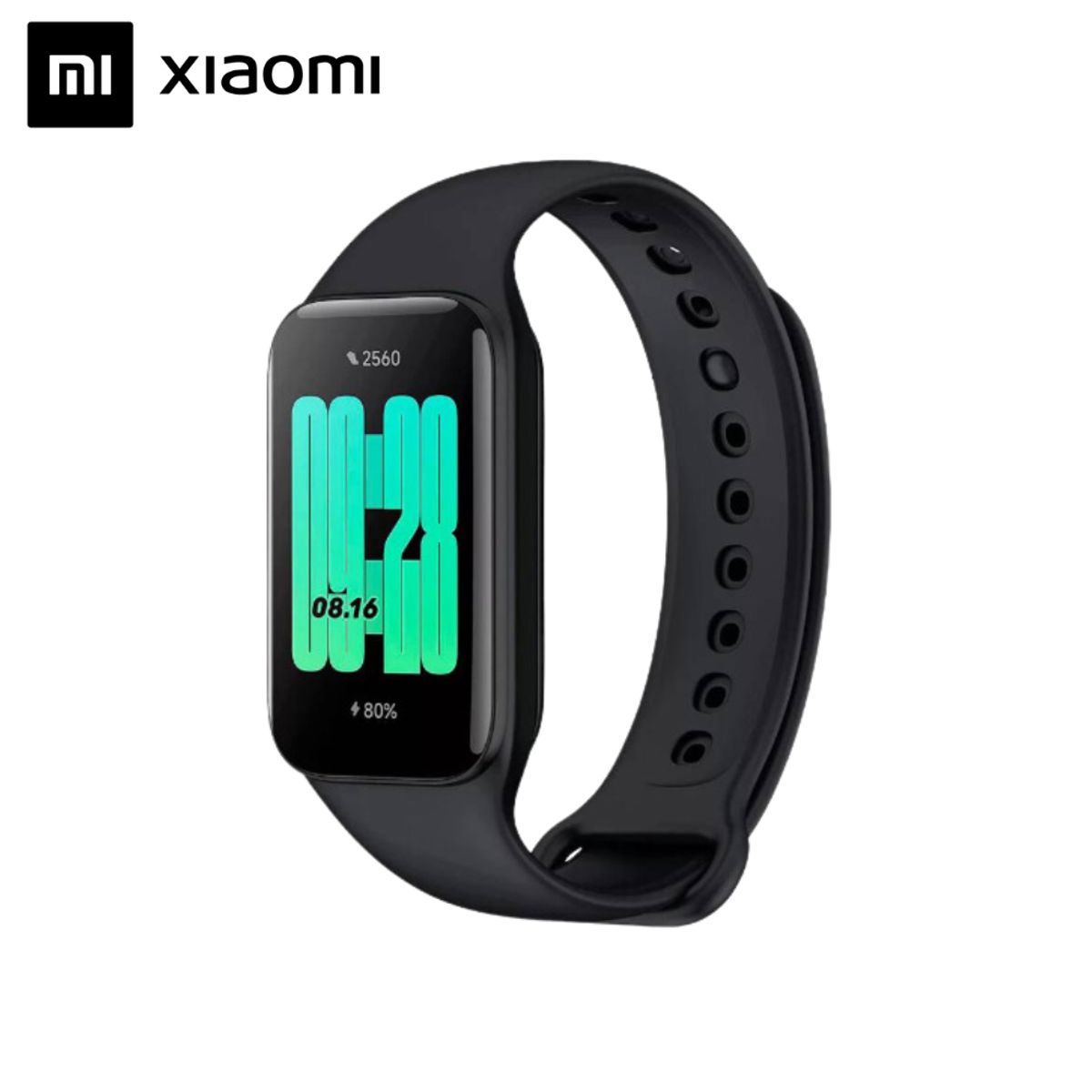 XIAOMI - Pulsera Inteligente Xiaomi Redmi Smart Band 2 Negro Sensor PPG 14 Días.