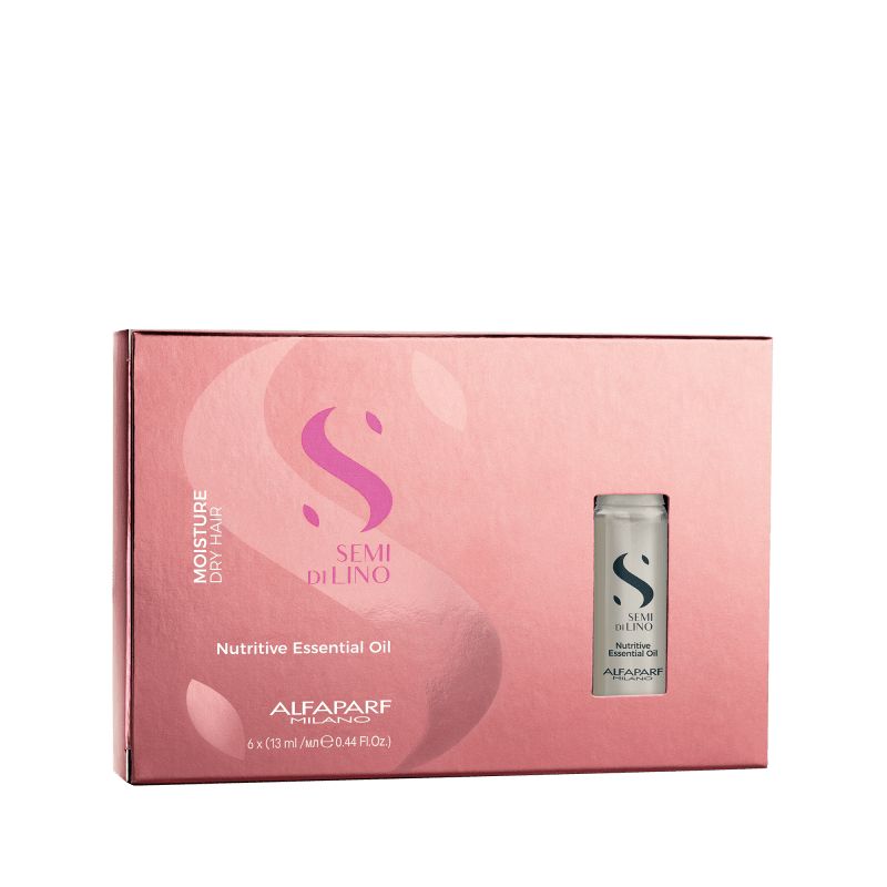 ALFAPARF MILANO - ALFAPARF SEMI DI LINO  NUTRITIVE Essential Oil 6 unid x13ml