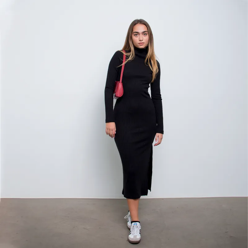 DESIRE - Vestido manga larga cuello alto Paula para mujer Desire