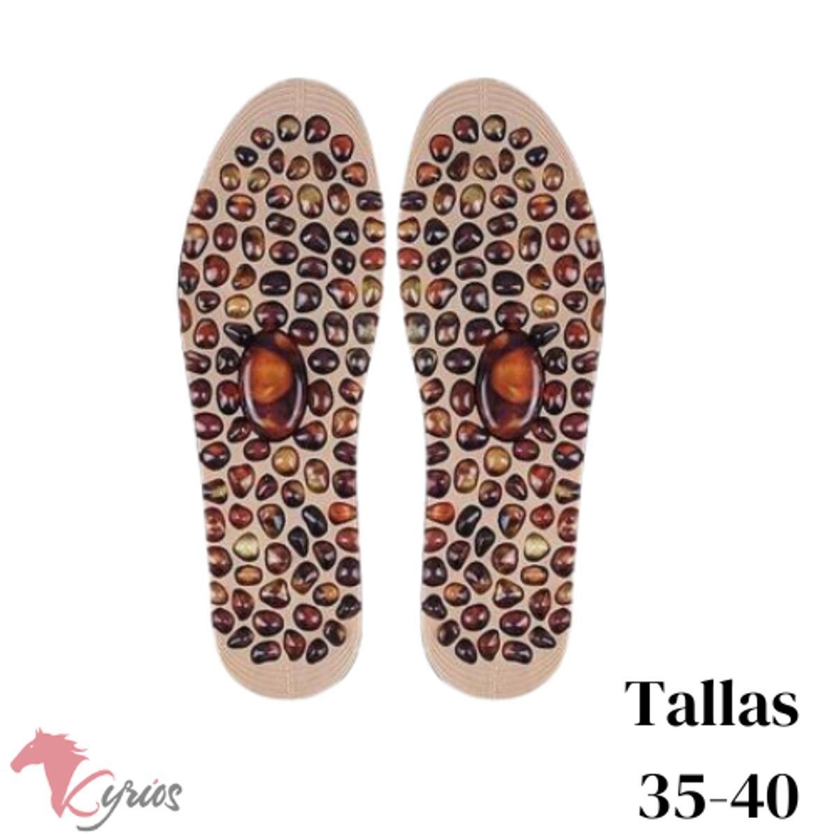 GENERICO - Plantilla De Acupresión Para Terapia De Adoquines