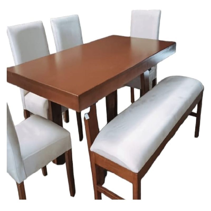 MOBILIARI - Remate Oulet Comedor 4 sillas + banqueta Diana