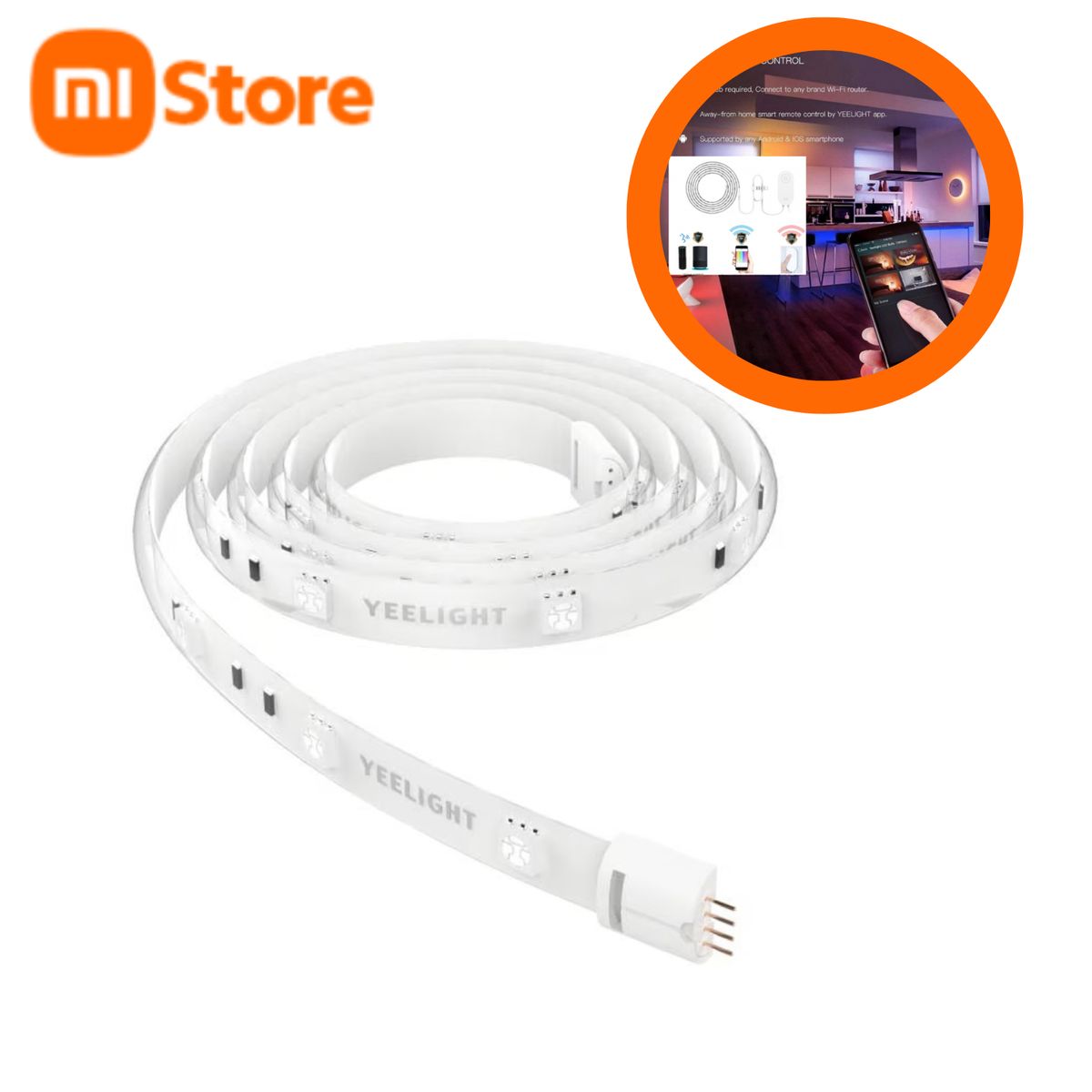 XIAOMI - Xiaomi Tira de Luces Led Gamer YEELIGHT Lightstrip Plus Wi-Fi