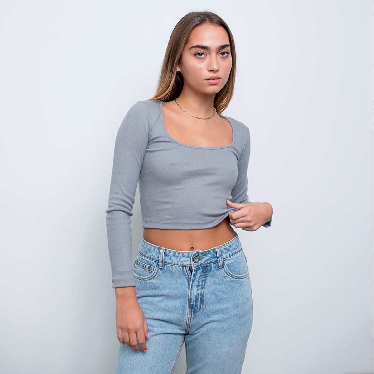 DESIRE - POLO TOP MANGA LARGA LILI PARA MUJER DESIRE