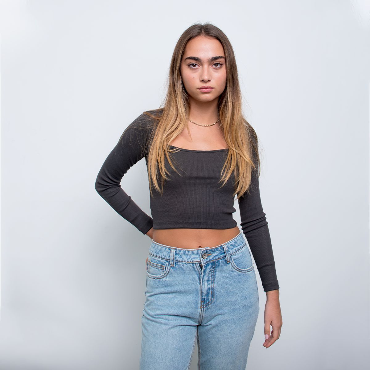 DESIRE - POLO TOP MANGA LARGA LILI PARA MUJER DESIRE