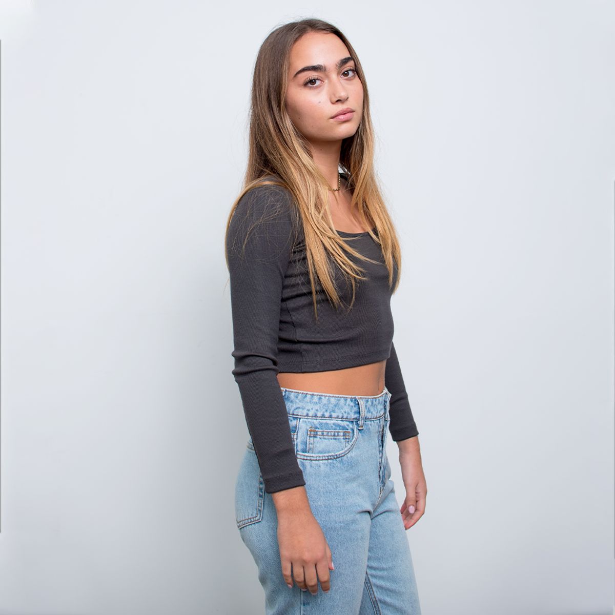 DESIRE - POLO TOP MANGA LARGA LILI PARA MUJER DESIRE