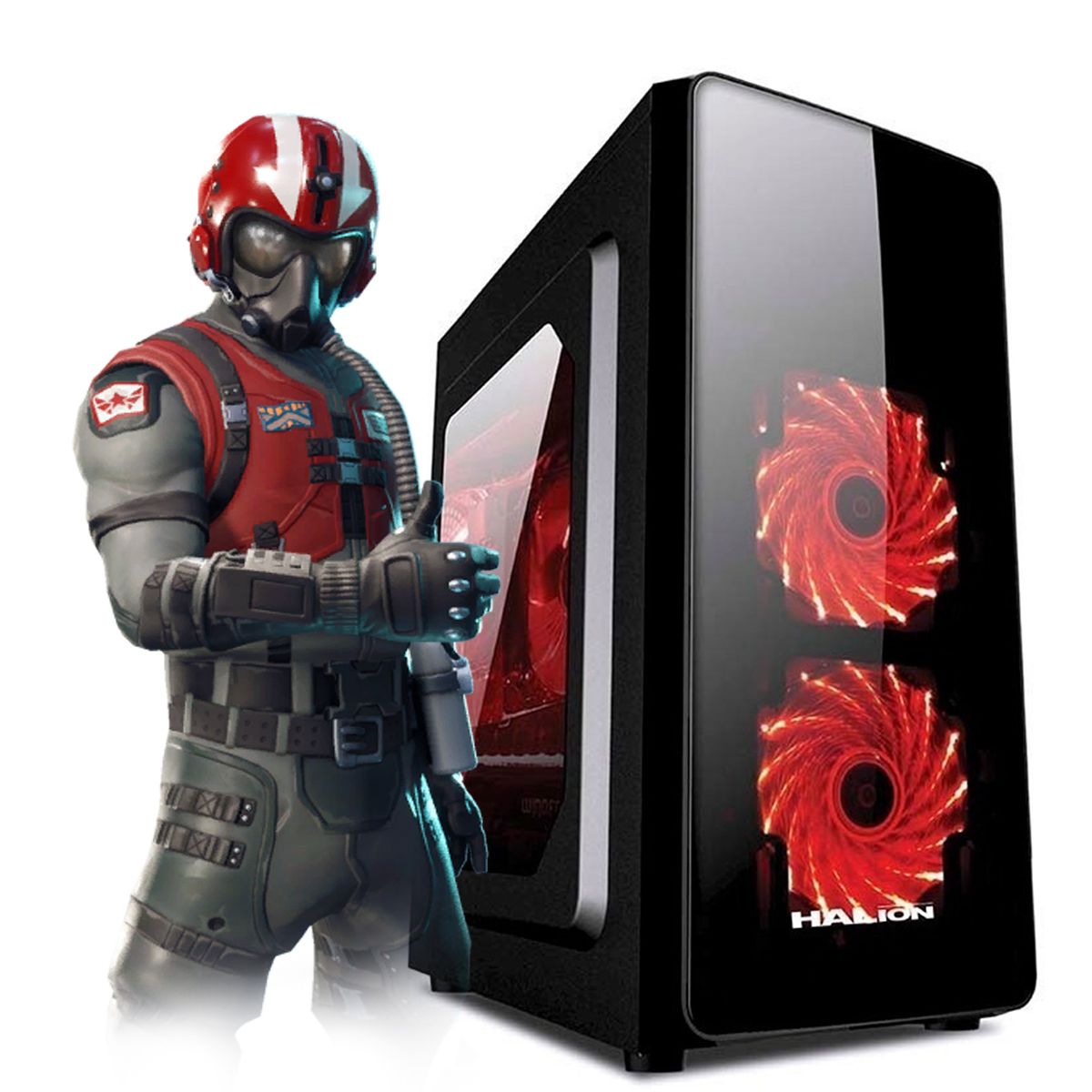 AMD - Computadora PC GAMER RYZEN 3 3200G 16GB SSD 512GB