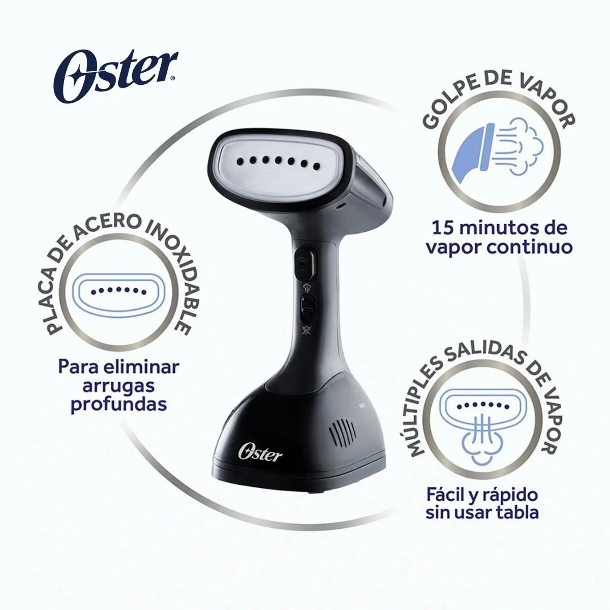 OSTER - VAPORIZADOR DE PRENDAS OSTER - NEGRO GCSTES100