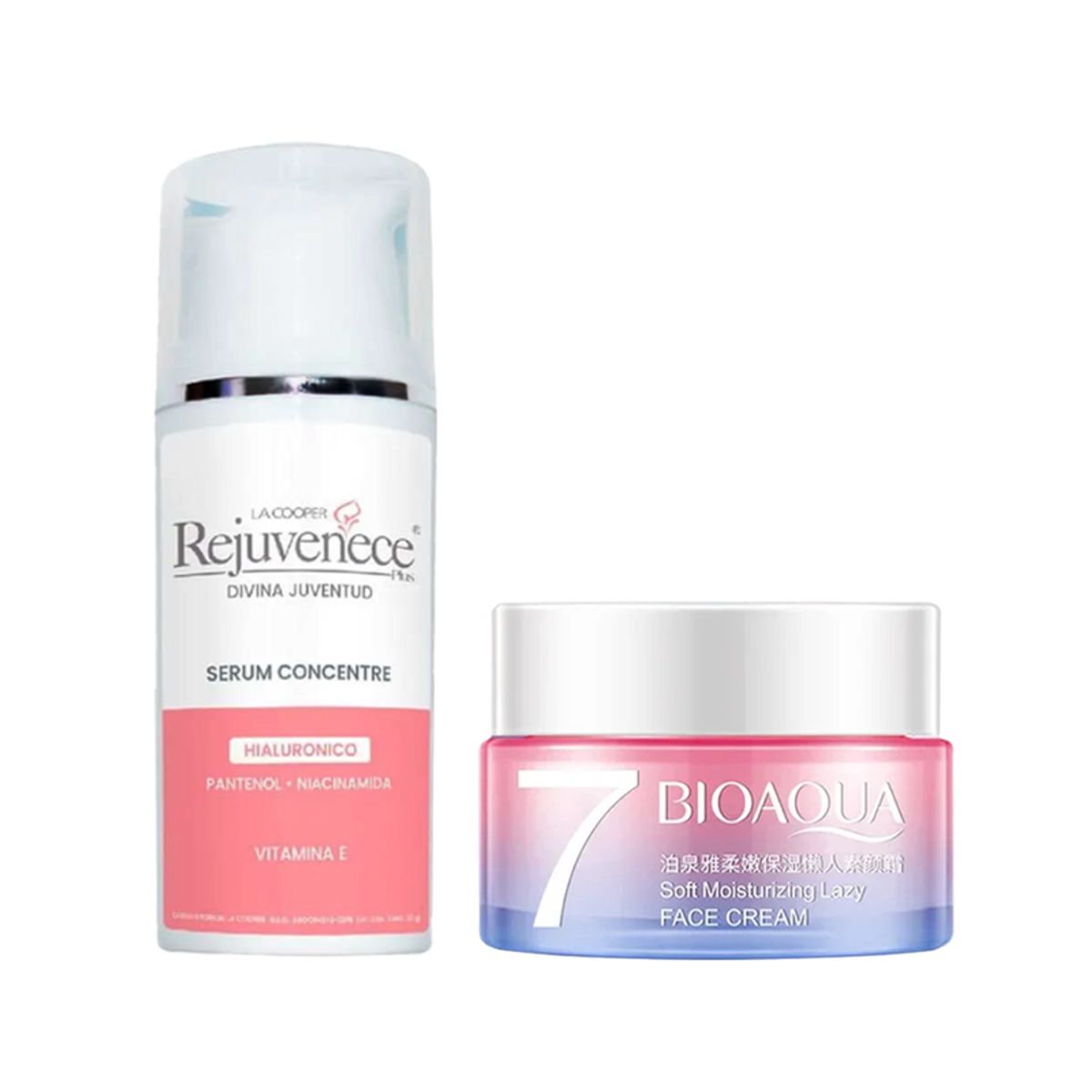 GENERICO - Serum Concentre hialurónico + Crema Aclaradora con AH