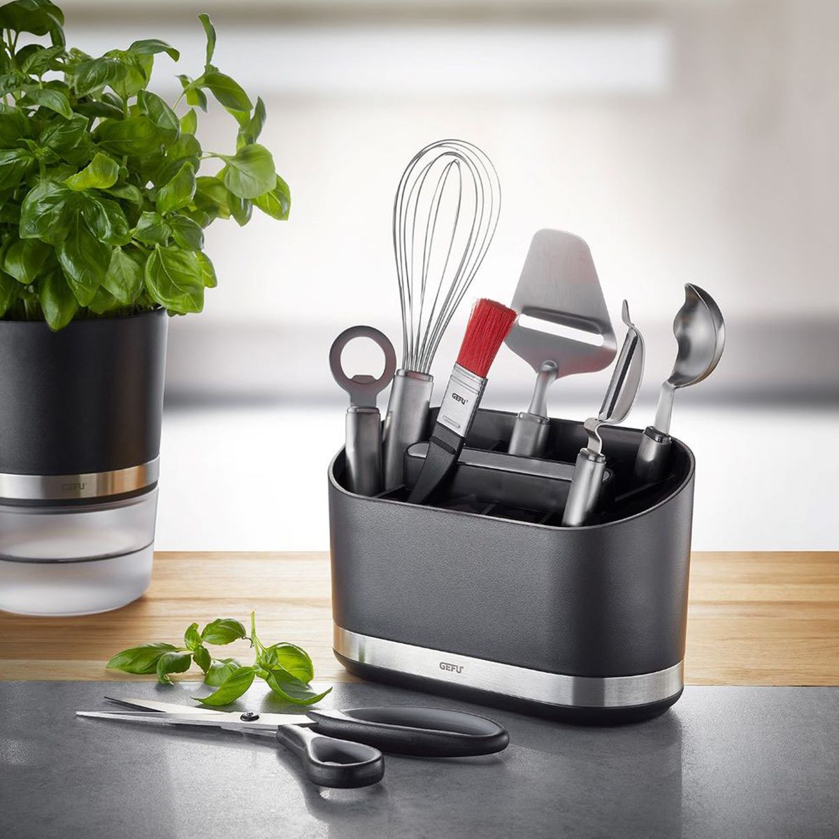 GEFU - Porta Utensilios con Divisiones Modelo Smartline - GEFU