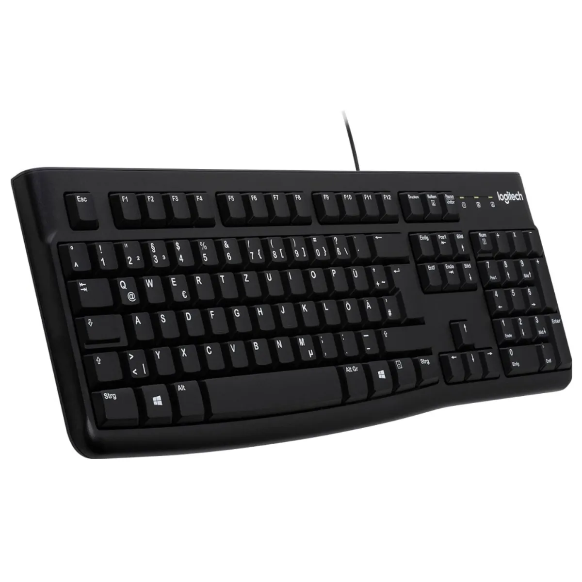 LOGITECH - TECLADO LOGITECH K120 CON CABLE USB NEGRO
