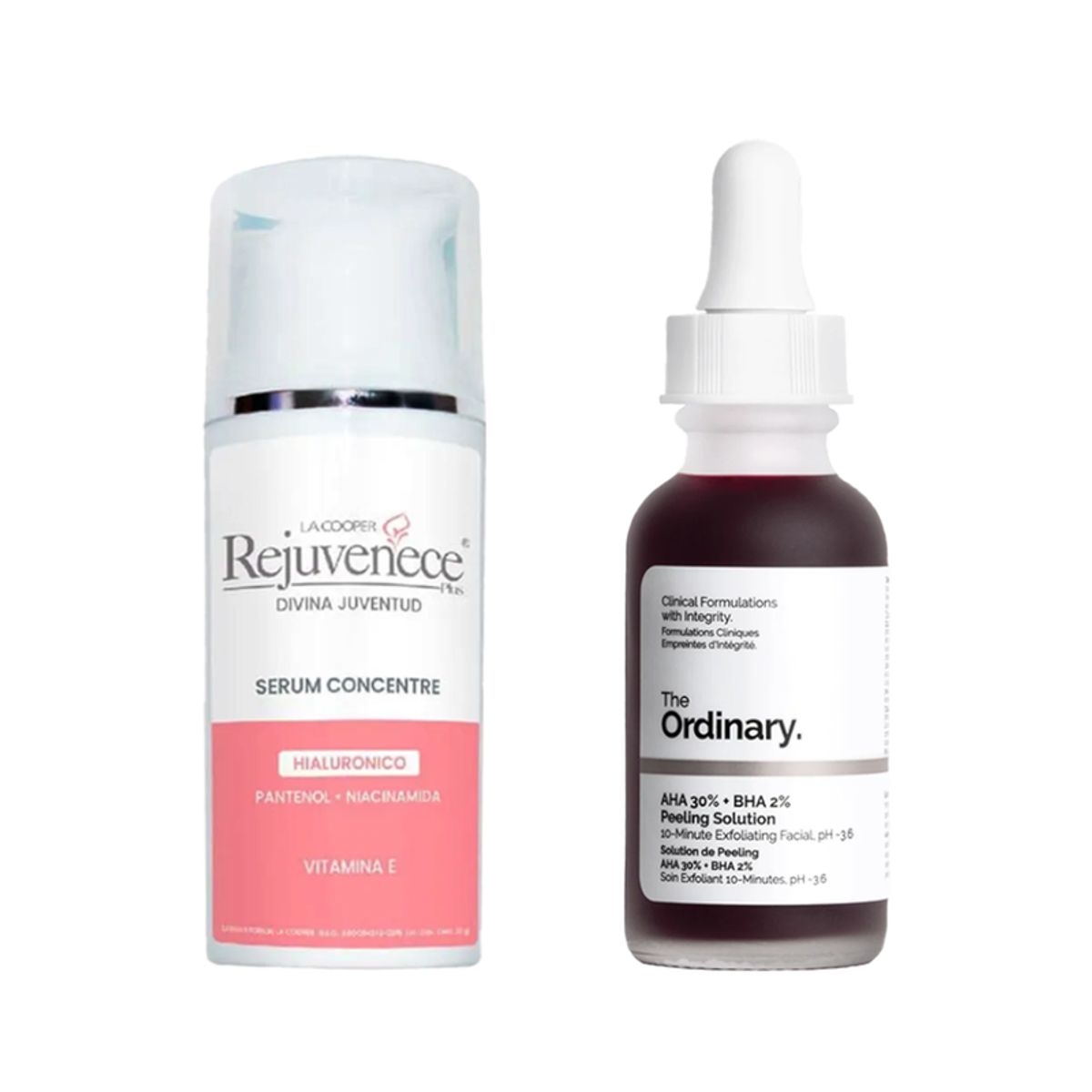 GENERICO - Serum Concentre hialurónico + Serum AHA 30%+BHA 2%