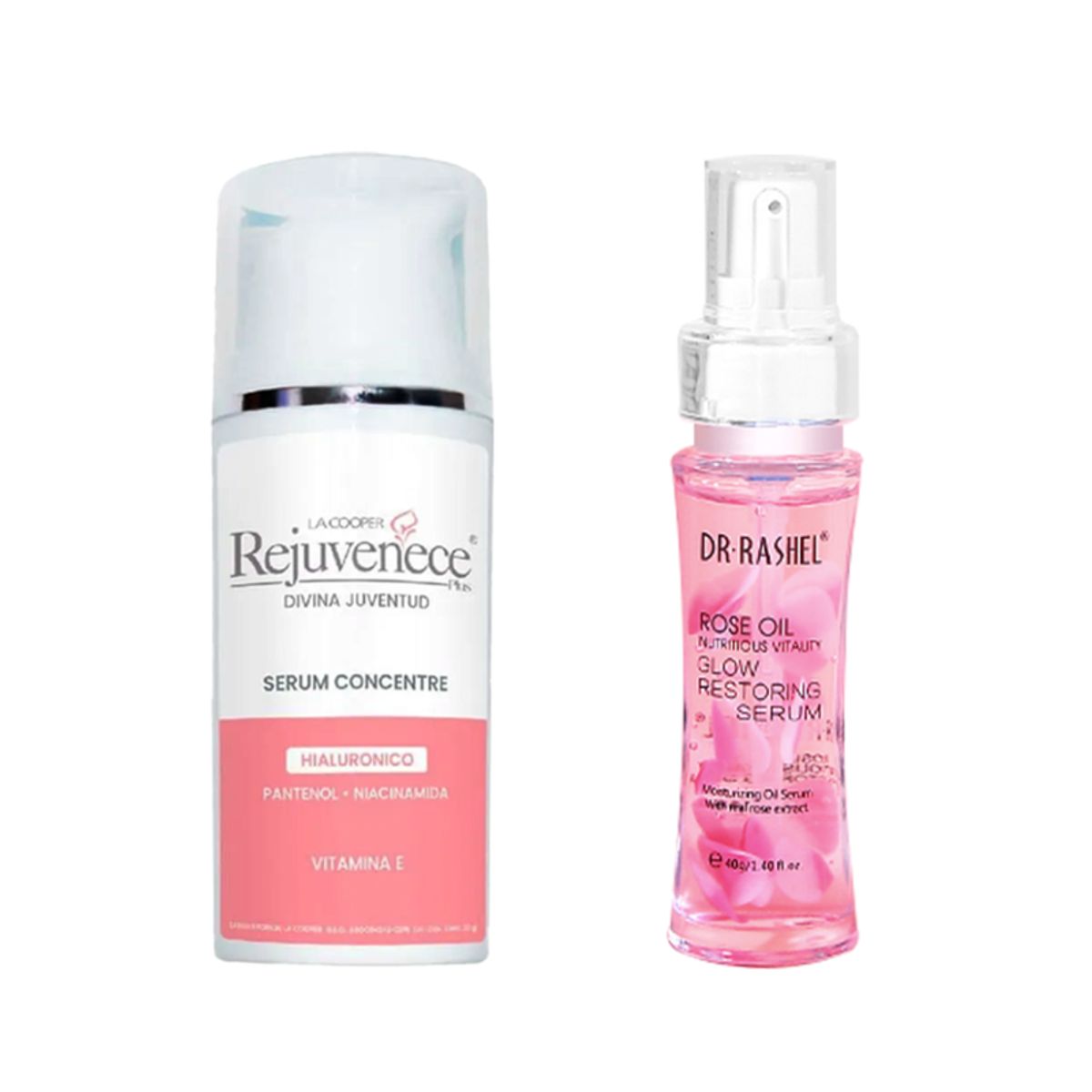 GENERICO - Serum Concentre hialurónico + Suero Aceite de Rosa