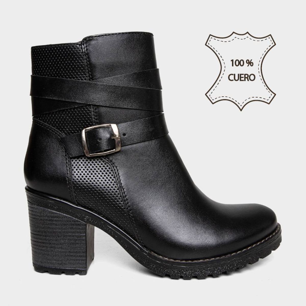TOP MODEL - Botines Casuales Top Model Mujeres Td-023 Ornela Cuero