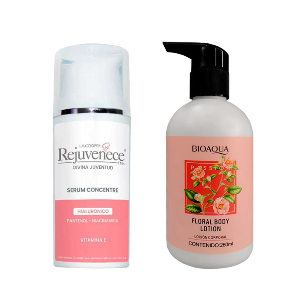 GENERICO - Serum Concentre hialurónico + Locion Corporal Passion