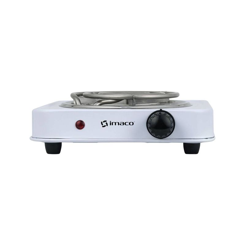 IMACO - Cocina Eléctrica 1 Hornilla Imaco HP-1000 Blanco