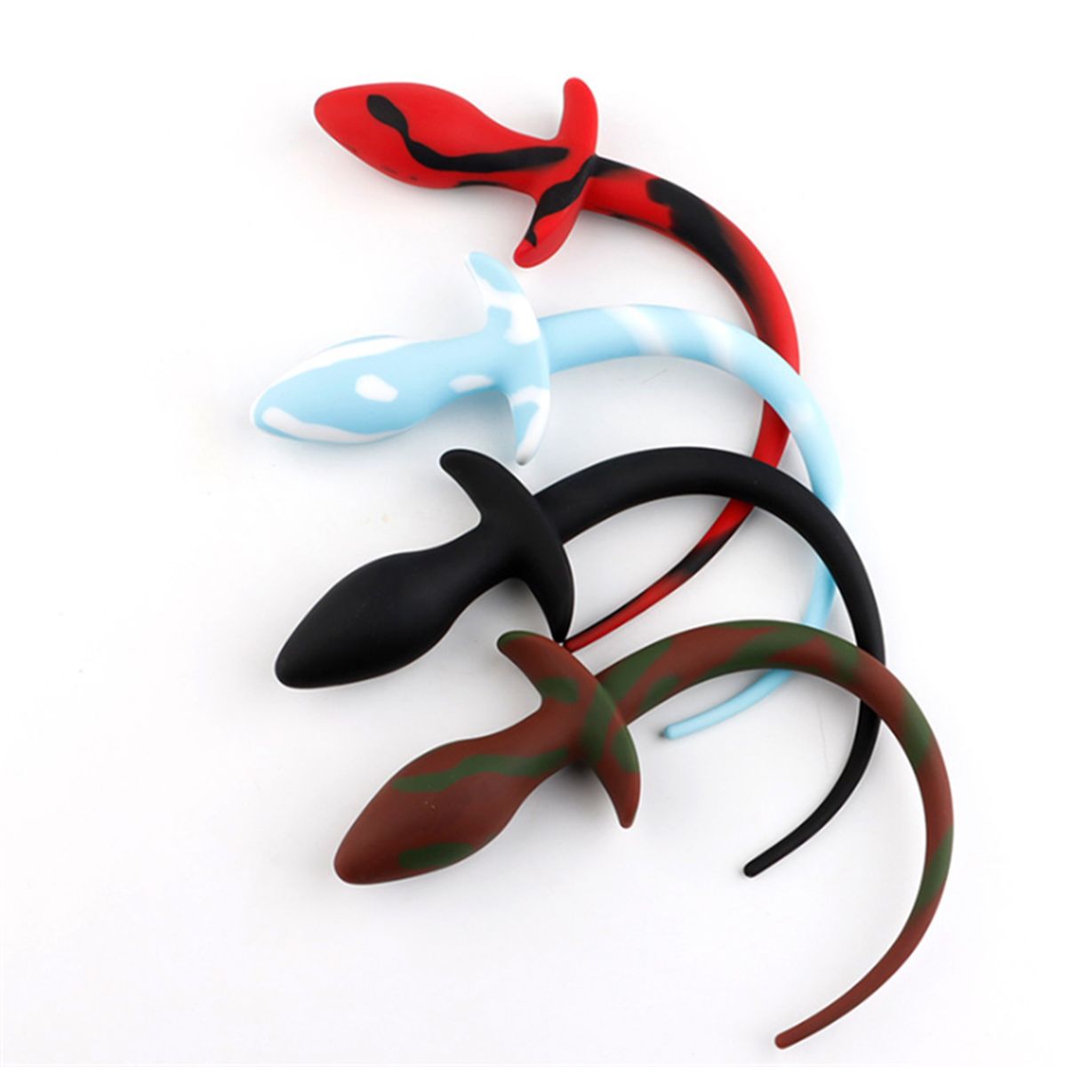 GENERICO - Plug forma de cola-negro