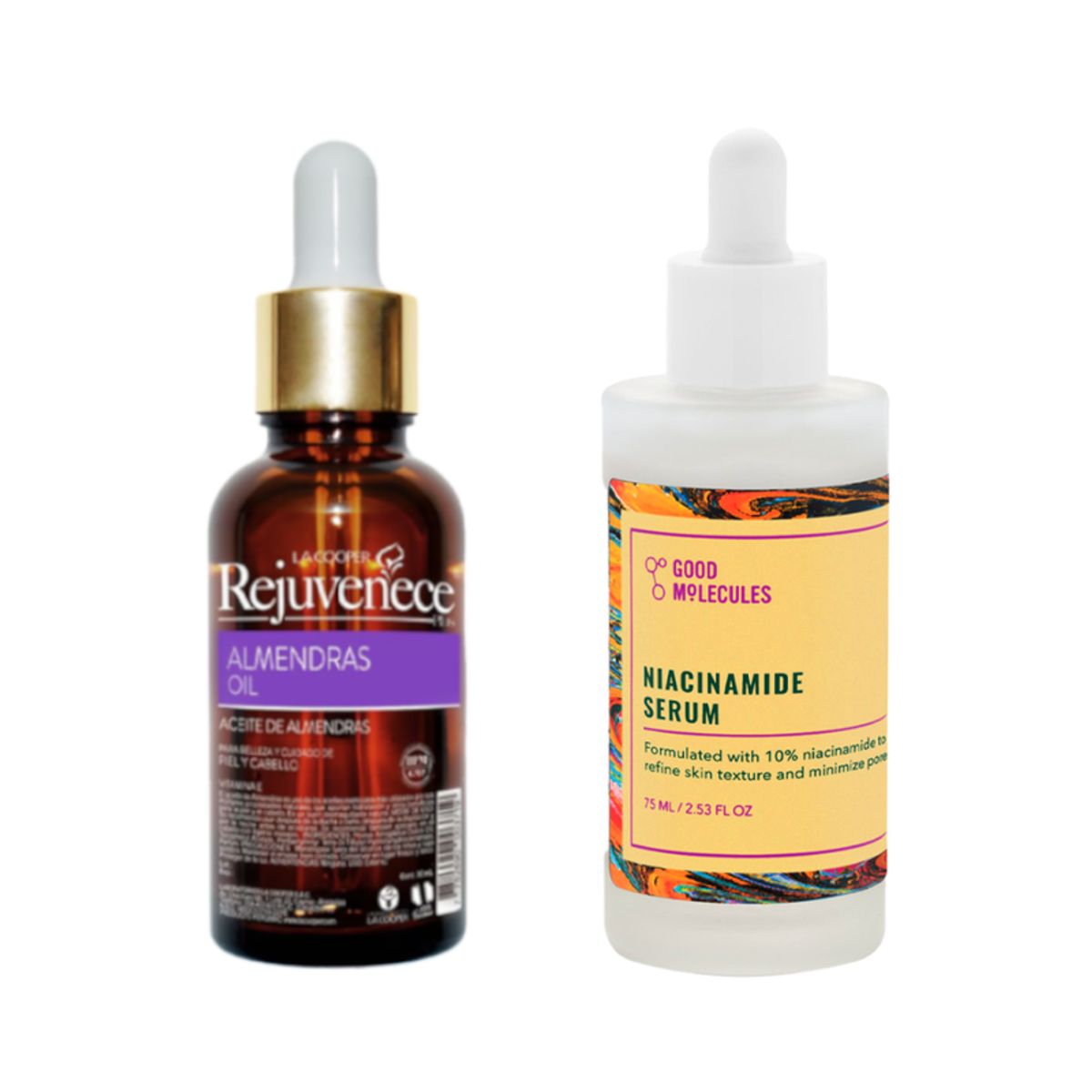 GENERICO - Aceite Facial de Vitamina E + Serum de Niacinamide