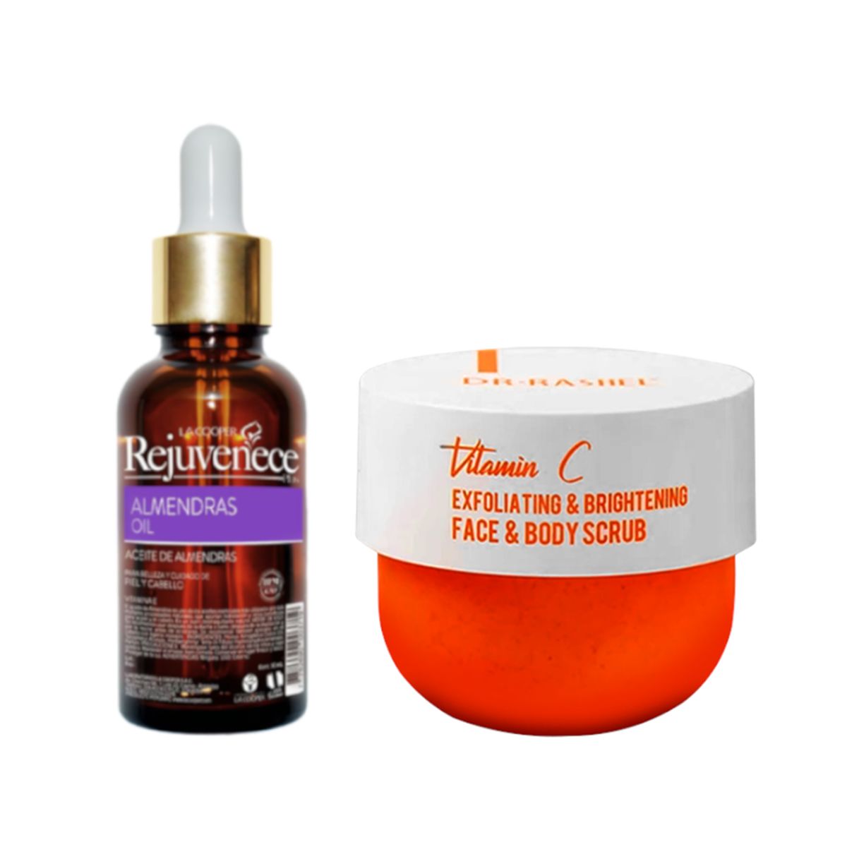 GENERICO - Aceite Facial Vitamina E + Exfoliante Iluminador Vitamina C