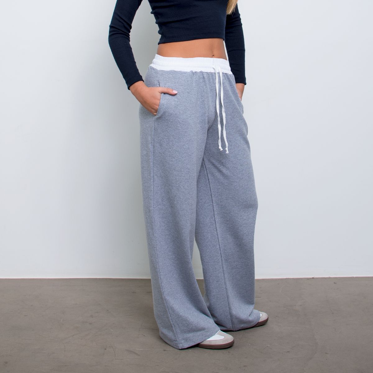 DESIRE - Pantalón Andrea con pretina para Mujer Desire