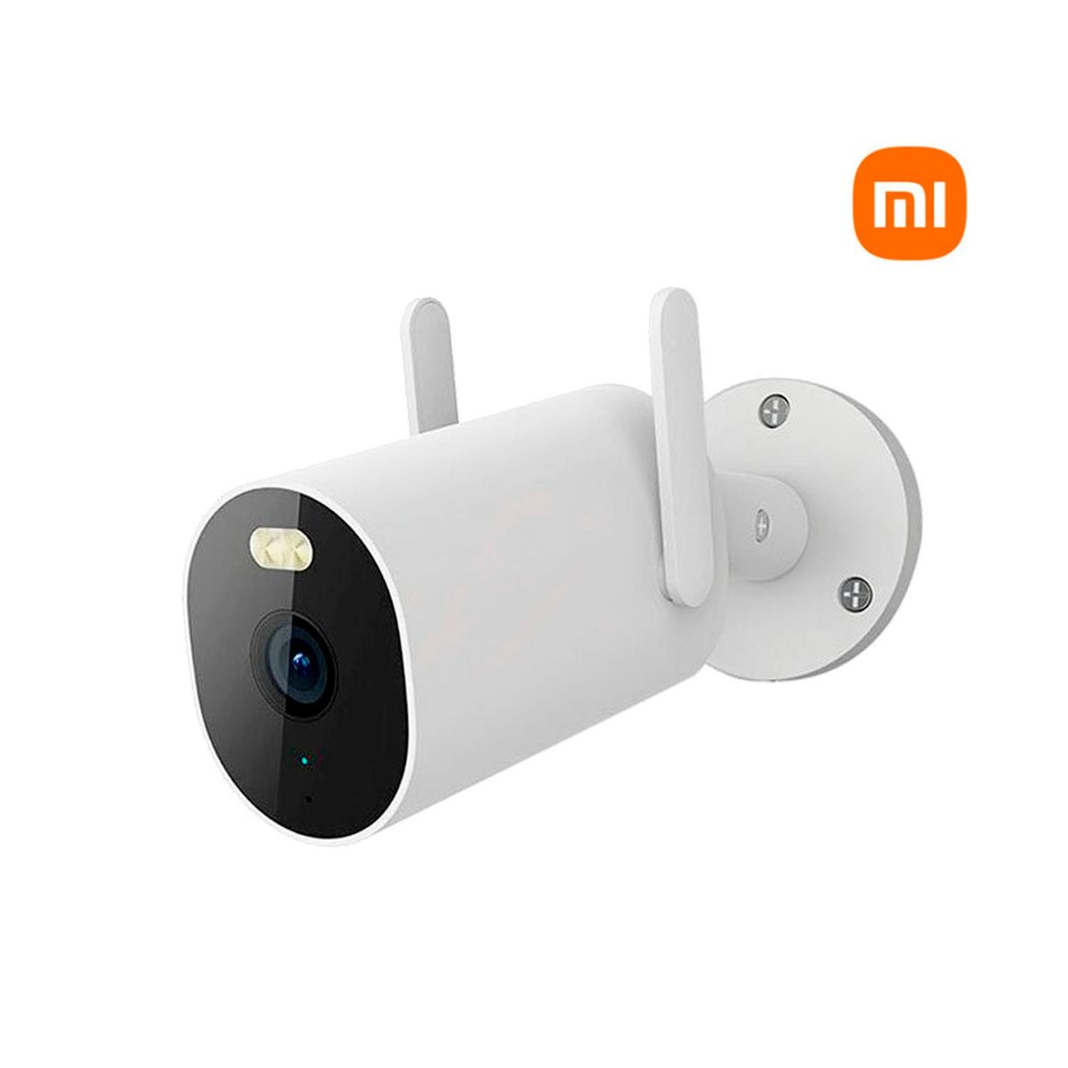 XIAOMI - Cámara de Seguridad Xiaomi AW300 2K Wi-Fi Exterior IP66 Noche Color