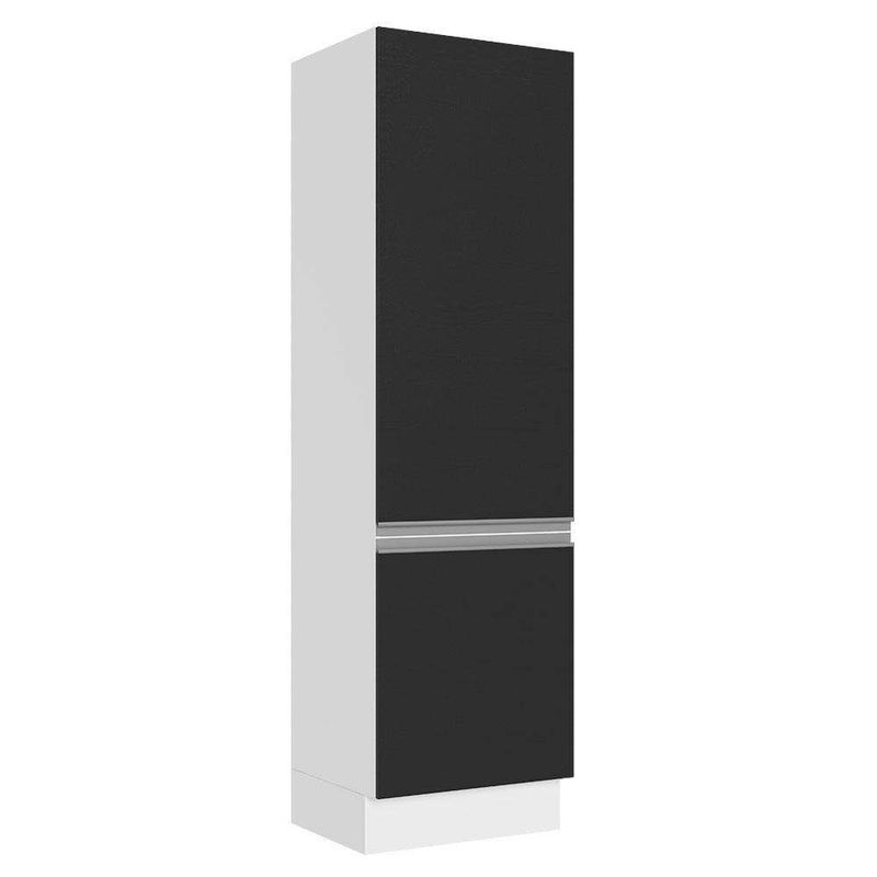 TU MESITA - Alacena 2 puertas Clásica Clorinda color BlancoNegro TU MESITA
