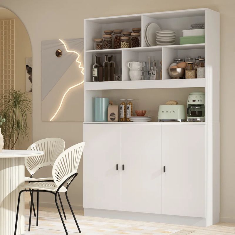 TU MESITA - Alacena de Cocina Merly color Blanco TU MESITA