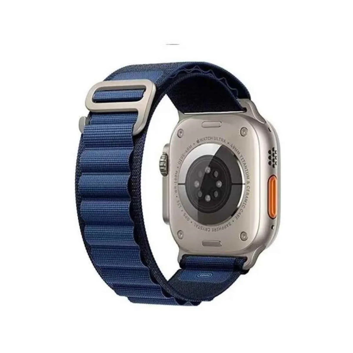 GENERICO - CORREA ALPINE LOOP NYLON CON HEBILLA PARA WATCH 42-44-45-49MM AZUL