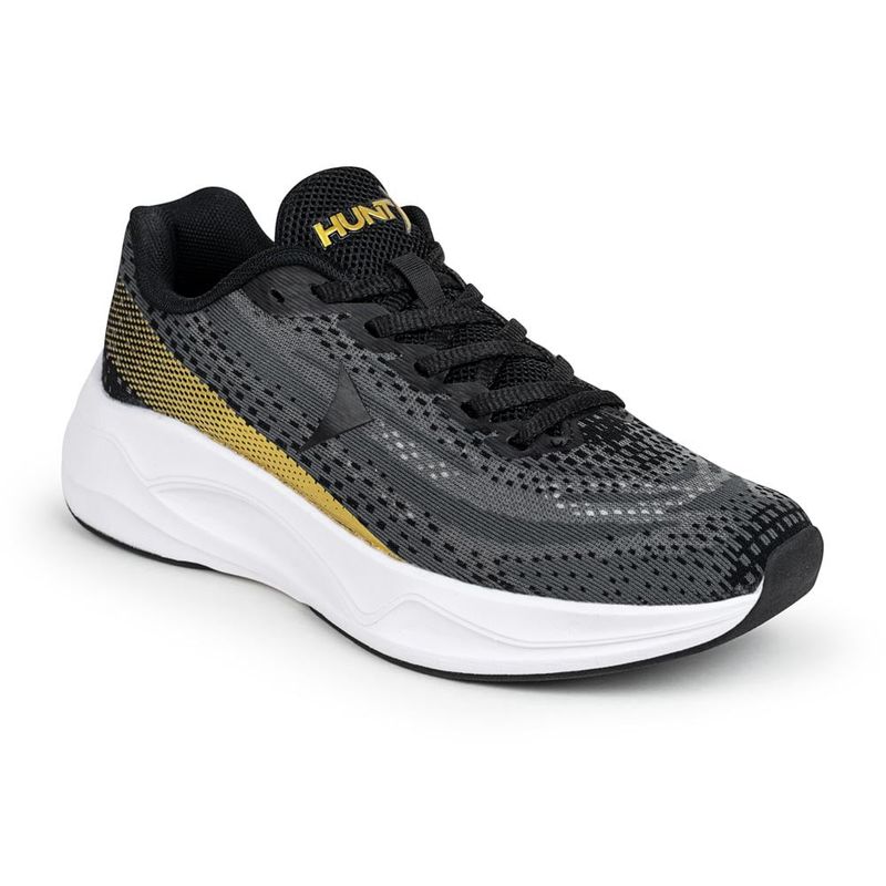 HUNT - Hunt Zapatilla Urbana para Mujer Trendy Negro 36