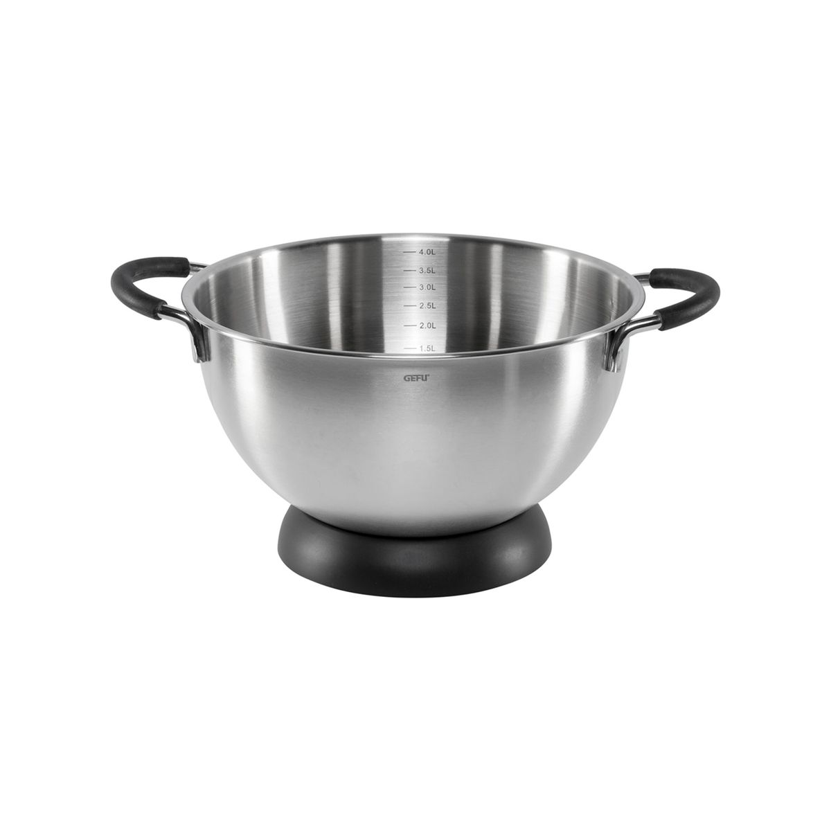 GEFU - Bowl con Asas Ø24 cm de Acero Inoxidable Modelo Mesco  GEFU