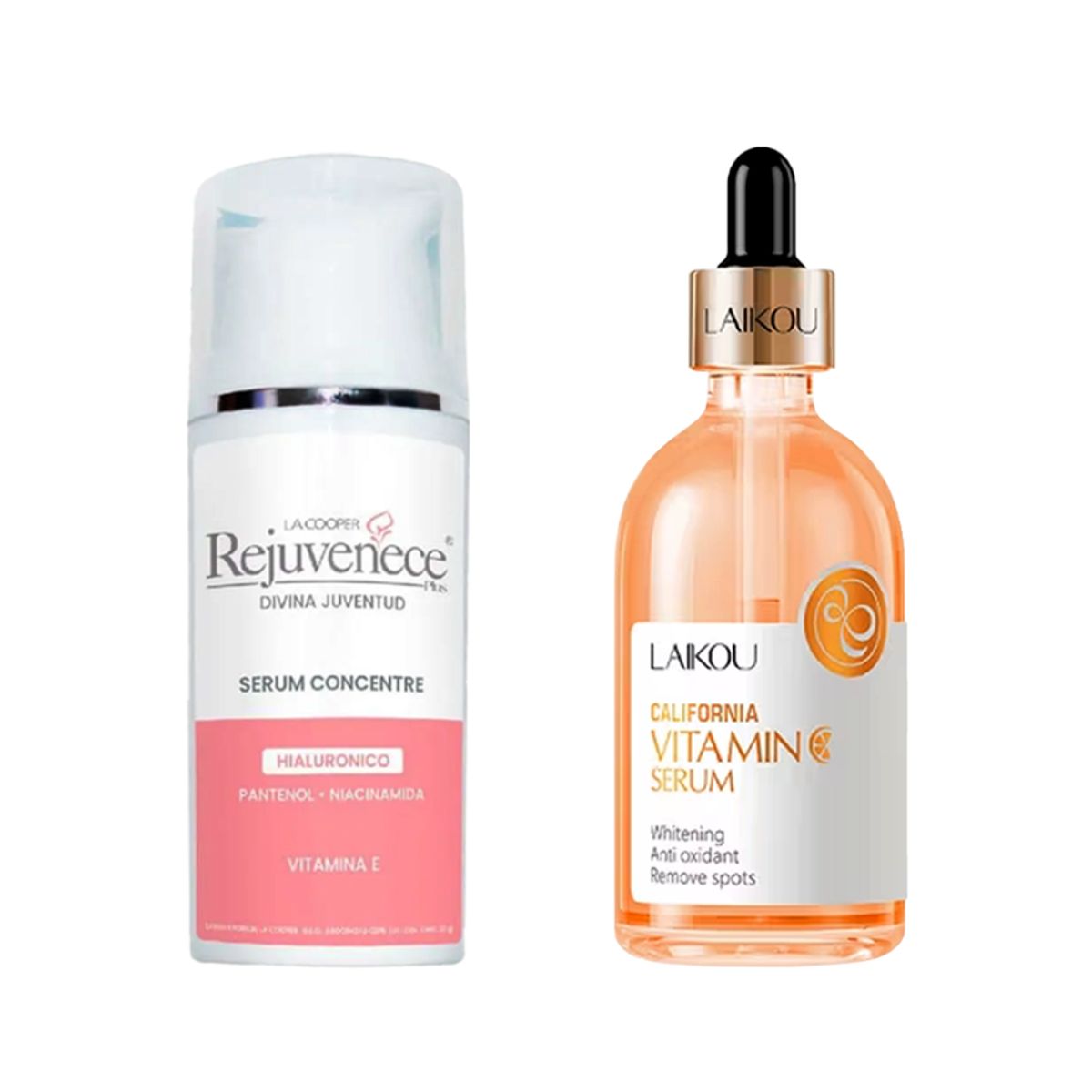 GENERICO - Serum Concentre hialurónico + Serum Vitamina C California