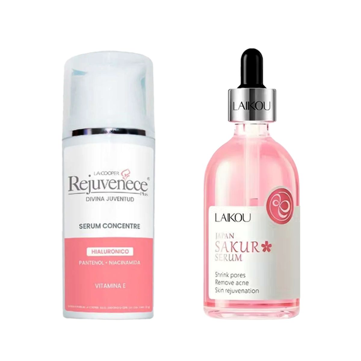 GENERICO - Serum Concentre hialurónico + Serum Facial Sakura Japan