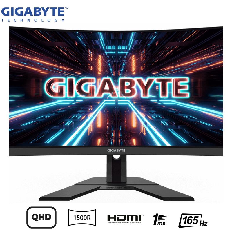 GIGABYTE - Monitor Gigabyte G27QC A-SA 27 CURVO VA QHD 2K