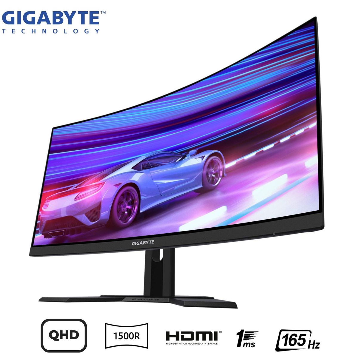 GIGABYTE - Monitor Gigabyte G27QC A-SA 27 CURVO VA QHD 2K