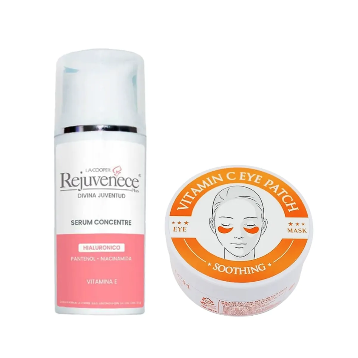 GENERICO - Serum Concentre hialurónico + Parches de Ojos Vitamina C