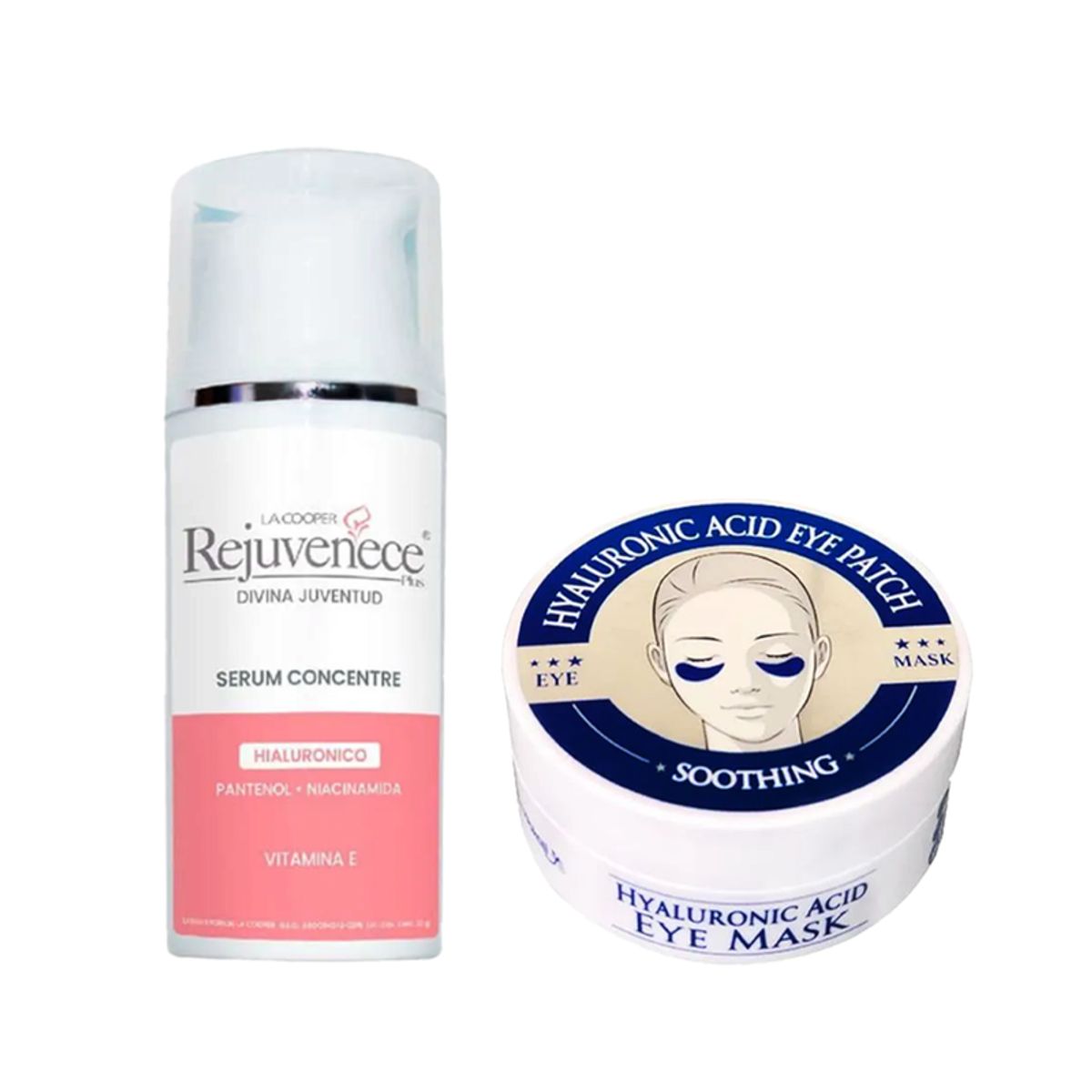 GENERICO - Serum Concentre hialurónico + Parches de Ojos AH