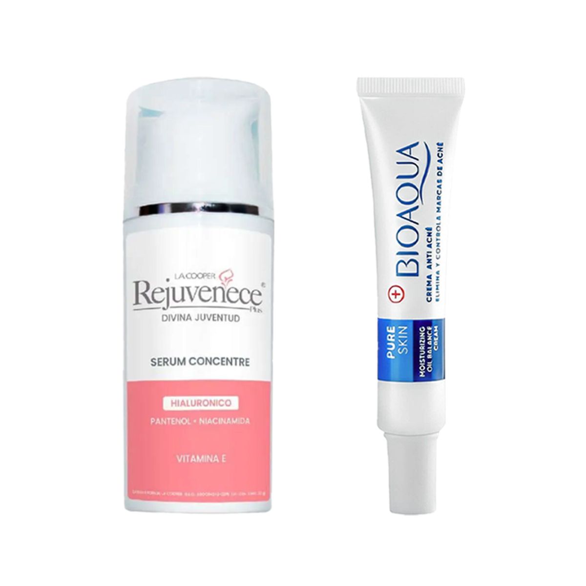 GENERICO - Serum Concentre hialurónico + Crema Eliminadora de Acné