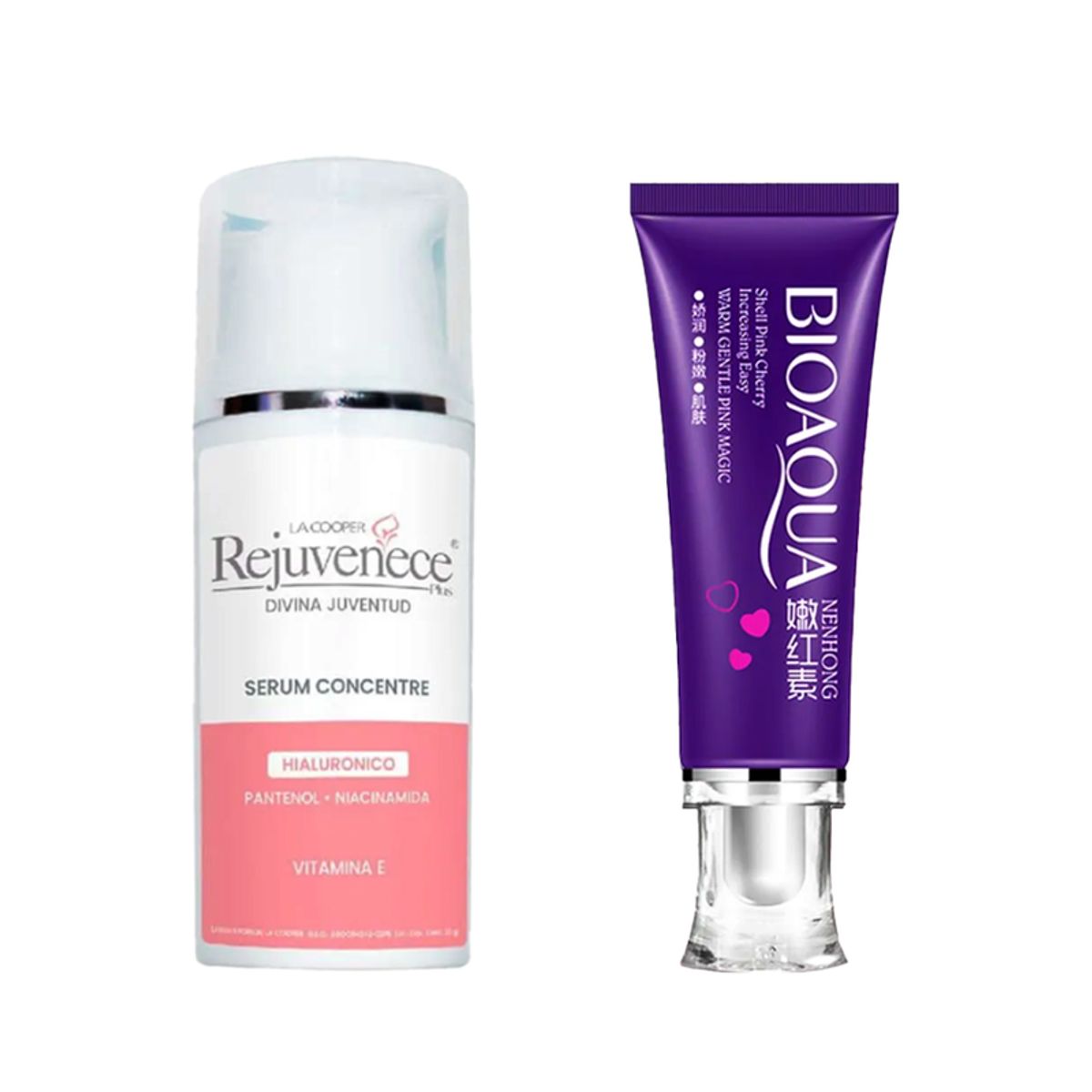 GENERICO - Serum Concentre hialurónico + Crema Blanqueadora Zona Privada