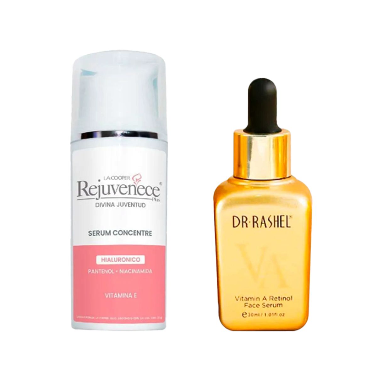 GENERICO - Serum Concentre hialurónico + Serum Vitamina A Retinol