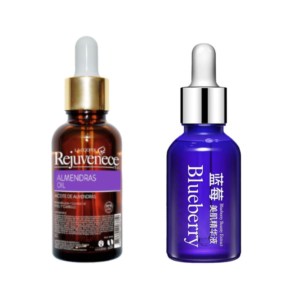 GENERICO - Aceite Facial de Vitamina E + Serum Facial de arándanos