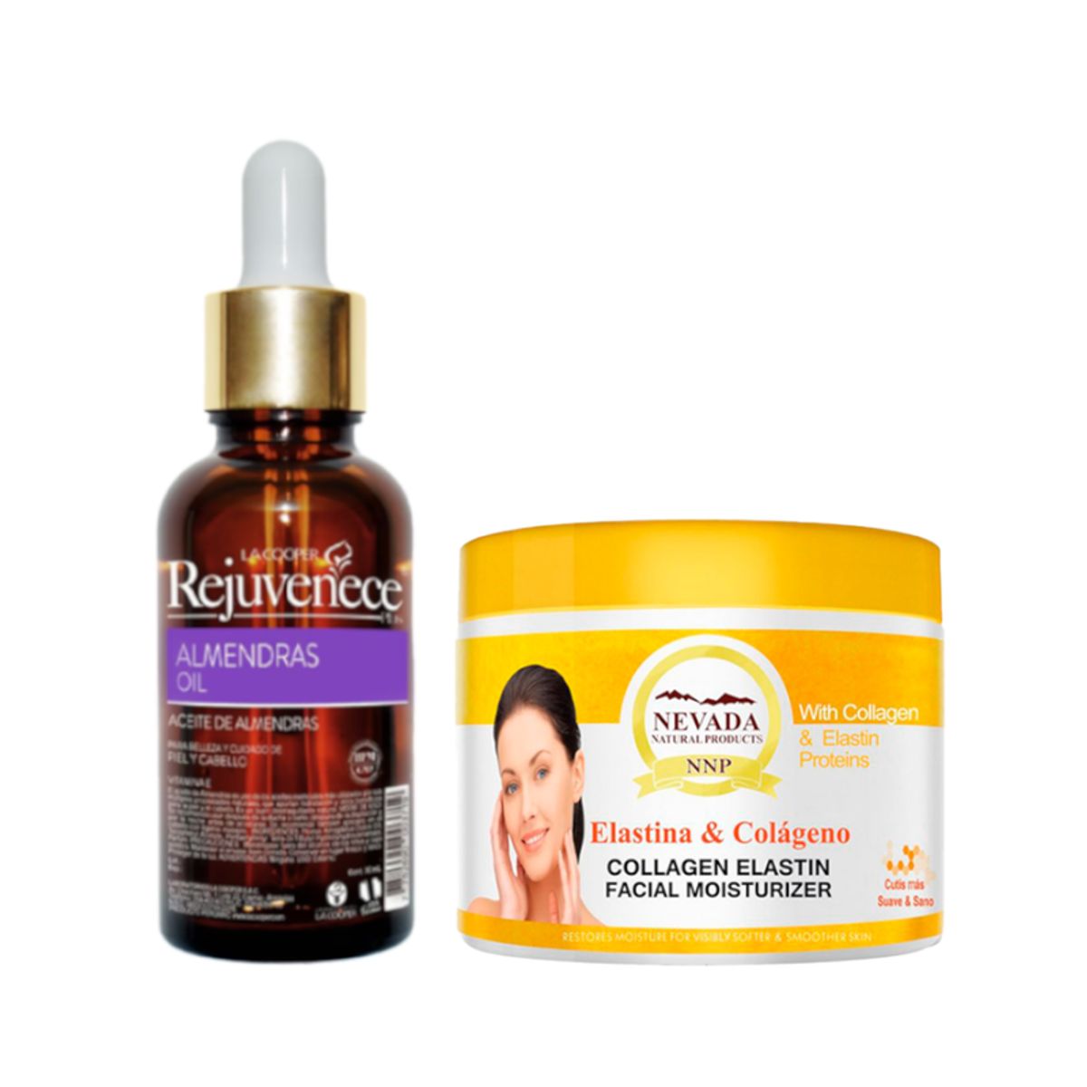 GENERICO - Aceite Facial de Vitamina E + Crema Elastina y colágeno