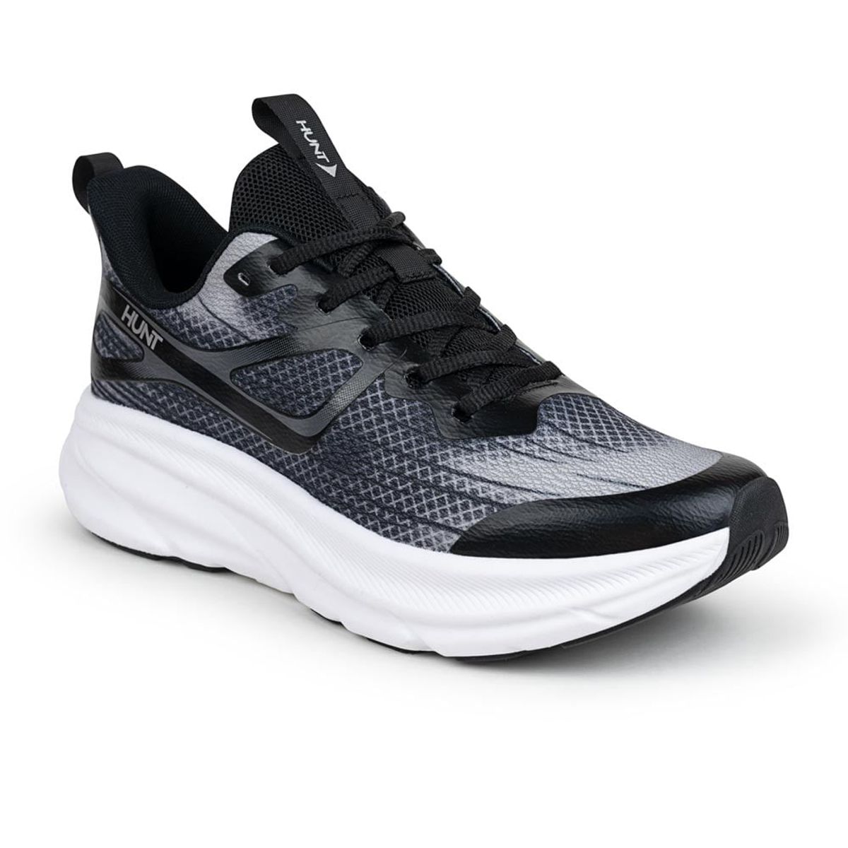 HUNT - Hunt Zapatilla Urbana para Hombre Force Negro 39