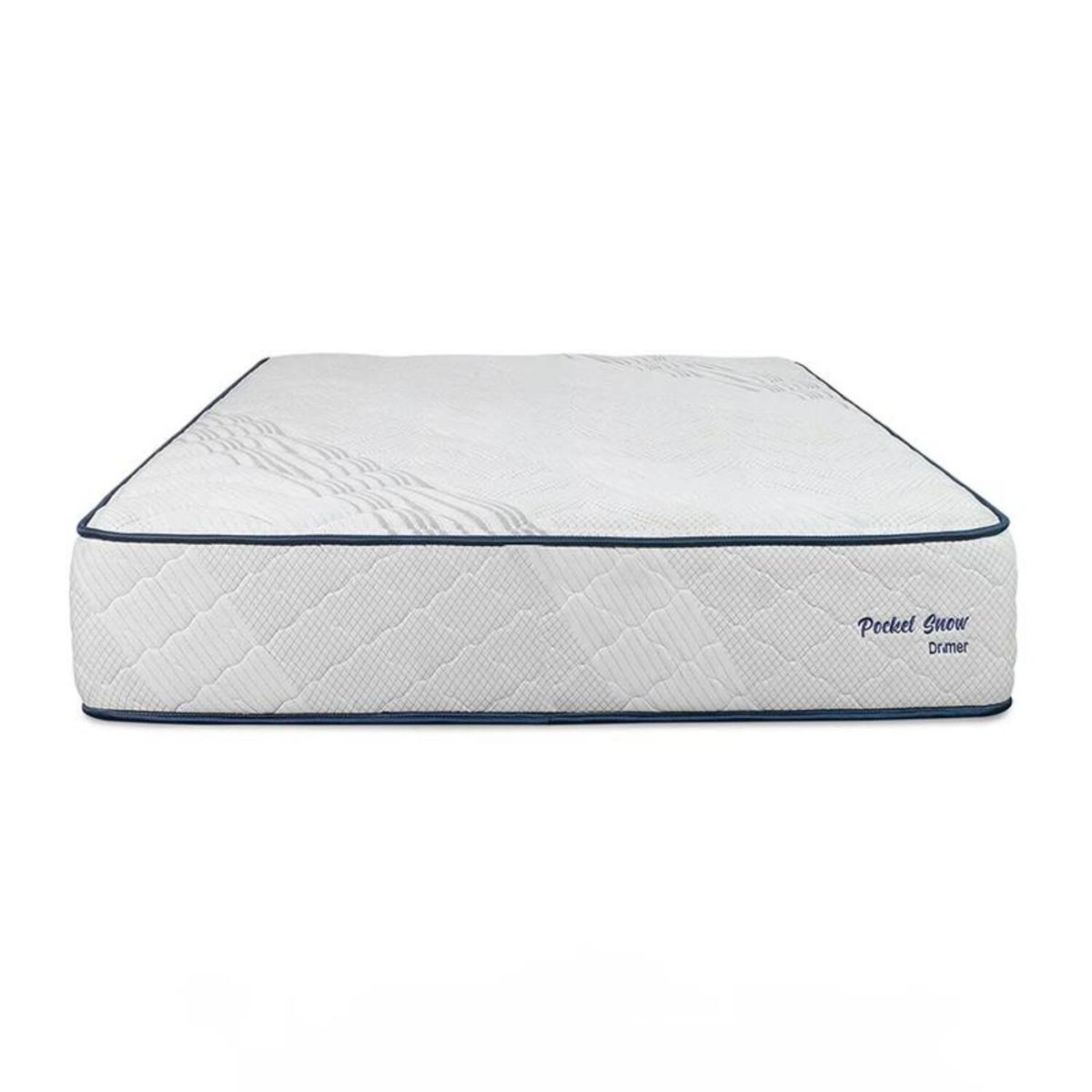 DRIMER - Colchón Pocket Snow 1.5 Plazas