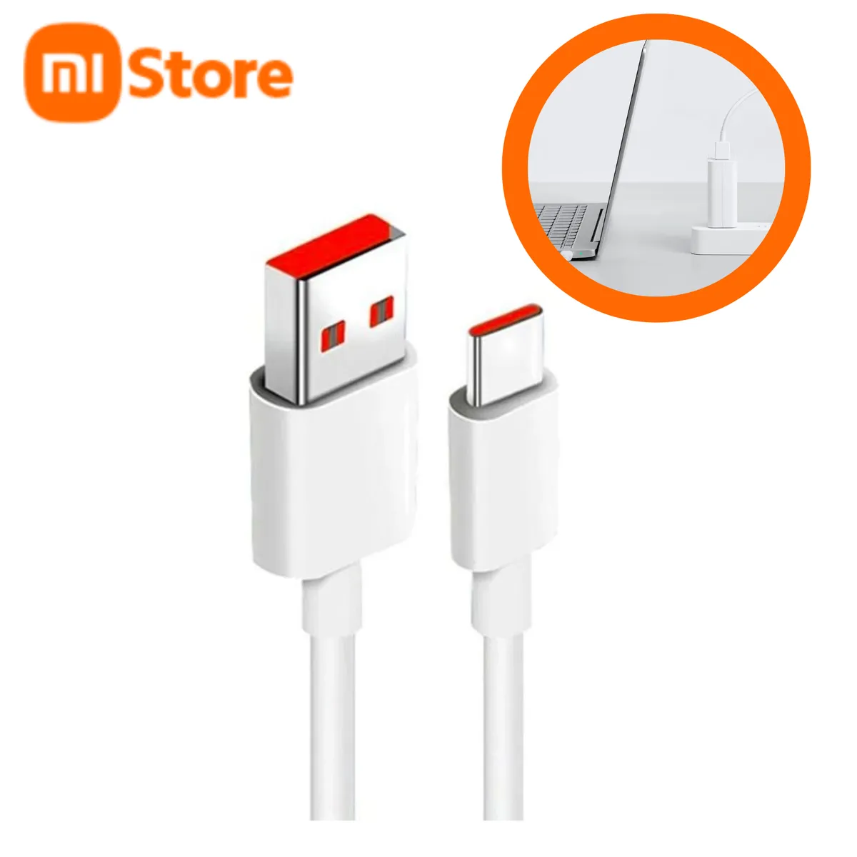 XIAOMI - Xiaomi Cable USB TYPE-C TO TYPE-A 6A 100cm